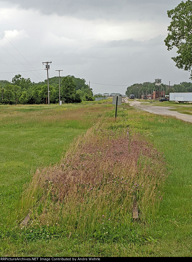 Looking northwest from Frederick Avenue, toward the Twin Cities